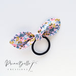 {Paige Floral} Bow Hair Tie